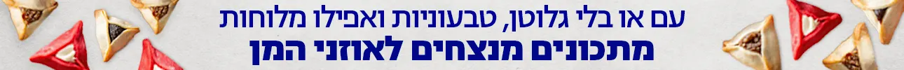 באנר ארוך - פורים - דסקטופ