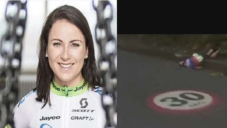 ניוזפיד – ריו: רוכבת האופניים מהולנד התרסקה בשידור חי | חדשות 13