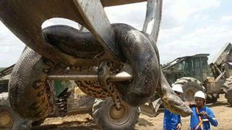 רץ ברשת – האם נתפס הנחש הגדול ביותר שתועד אי פעם? | חדשות 13