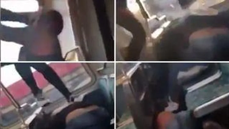 רץ ברשת – גזענות ברכבת: אשה הכתה גבר עד אובדן הכרה | חדשות 13