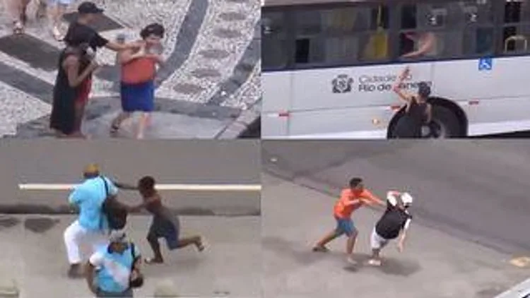 רץ ברשת – כך פועלים הכייסים בברזיל: מכים קשישים וגונבים דרך חלון אוטובוס פתוח | חדשות 13