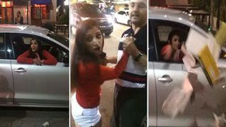רץ ברשת – הצעירה שצולמה תוקפת בגסות נהג מונית היא סטודנטית לרפואה | חדשות 13