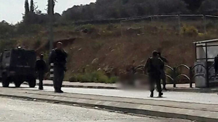 תיעוד: המחבלת שכבה, הירי נמשך | חדשות 13