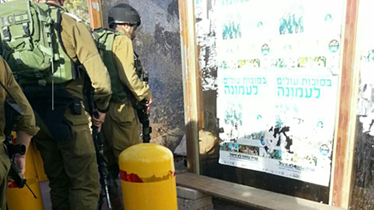 סוכל פיגוע: מחבל נורה בצומת עפרה