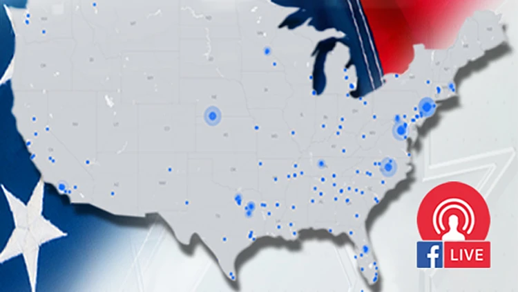 ישיר: תוצאות הבחירות מתוך הסלון האמריקני | חדשות 13