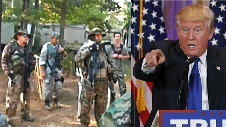 מיליציית טראמפ: "נגן על עצמנו" | חדשות 13