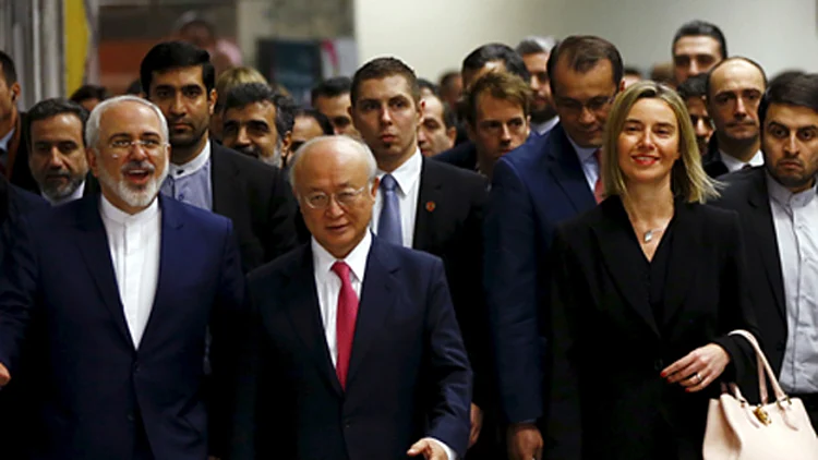 שר החוץ של אירן בימי המשא ומתן