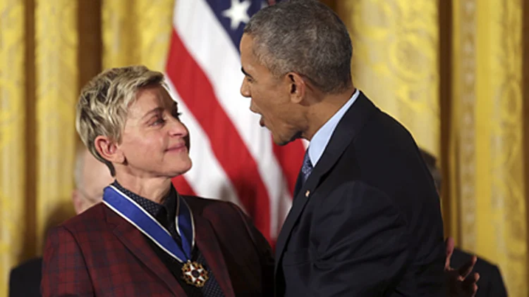 מג'ורדן לאלן: אובמה המתרגש נפרד | חדשות 13