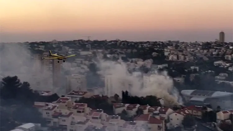 בשל השריפות: עוצר יציאות בצה"ל | חדשות 13