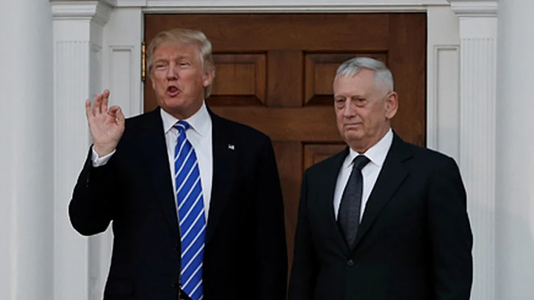 טראמפ ומאטיס, ארכיון (רויטרס)