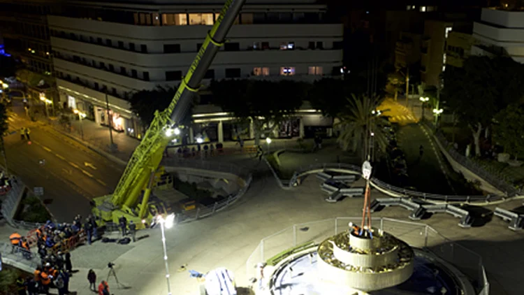 העבודות בכיכר דיזינגוף: המזרקה הוסרה | חדשות 13