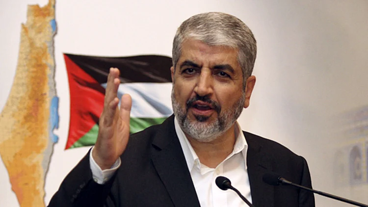 חאלד משעל צלצל לברך את אחיו של המחבל שרצח שני ישראלים | חדשות 13