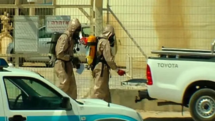 חשש מדליפת חומרים רעילים. ארכיון