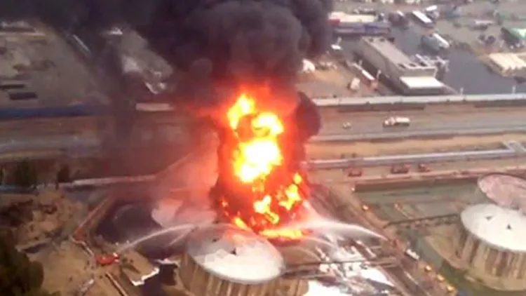 השריפה לפני השגת השליטה (משטרת ישראל)