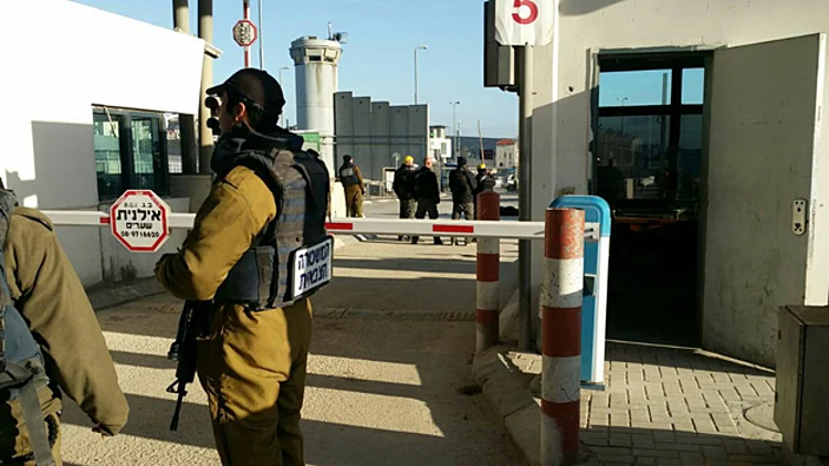 זירת הפיגוע. היום