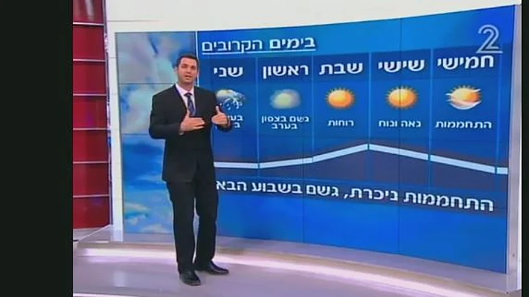 תחזית מזג האוויר 4.1.17 | חדשות 13