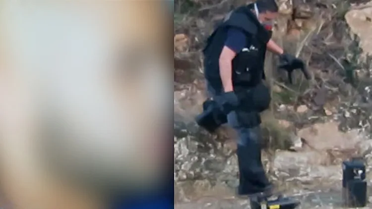 כך מצאו השוטרים את הנשק