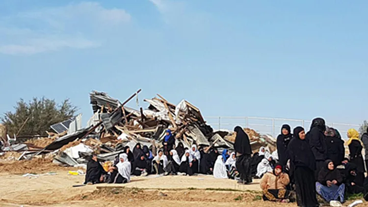 הריסת הבתים באום אל חיראן, היום