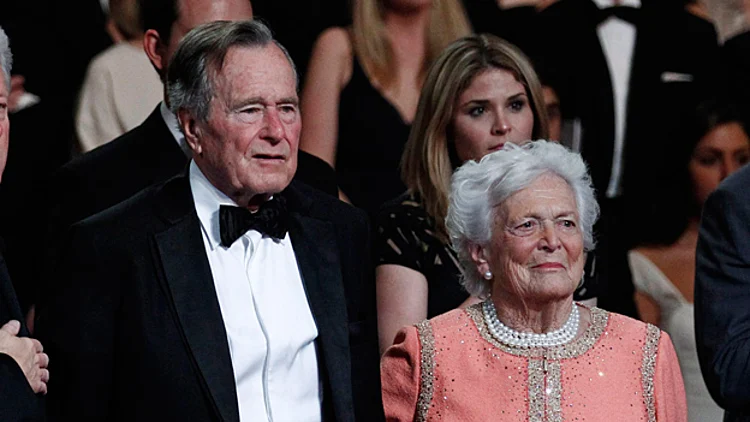 ג'ורג', בוש, האב, , אישתו, ברברה