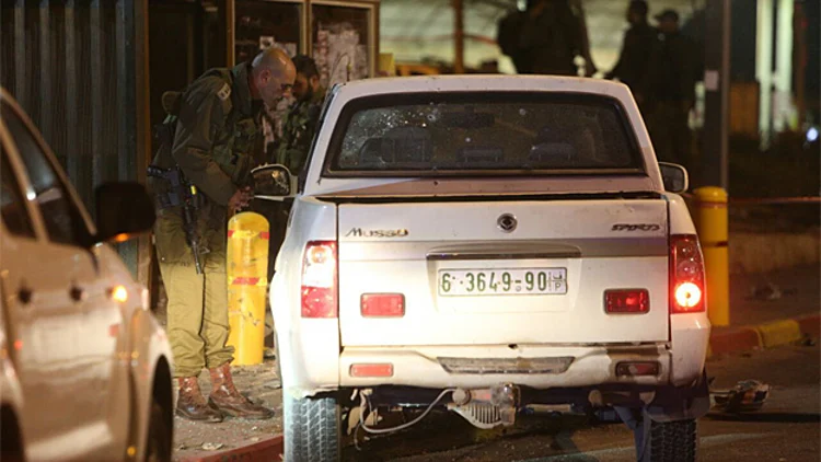 המחבל נוטרל ע"י כוחות הביטחון ליד המחסום