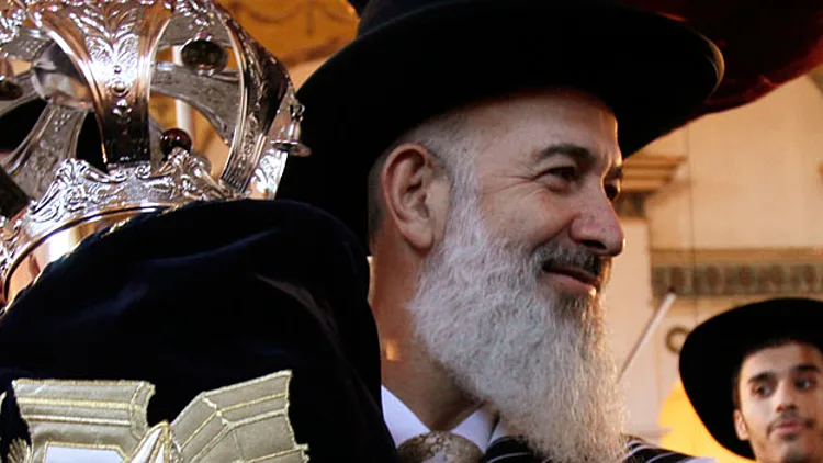 הרב מצגר. ארכיון (רויטרס)