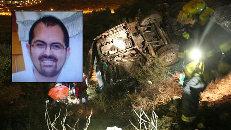 אבישי קראוני, נהג האוטובוס שנהרג בתאונה בשומרון