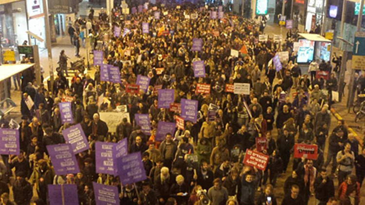 המפגינים בת"א, הערב