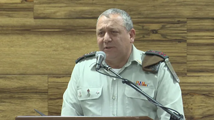 הרמטכ"ל בהופעה ראשונה אחרי שנותח