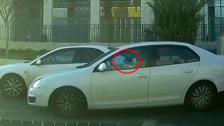 השוטרים הופתעו: הנהגת ברכב – בת 6 בלבד. צפו | חדשות 13