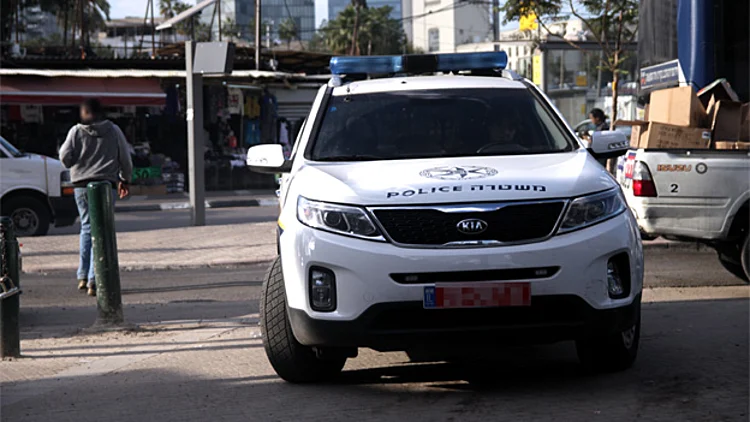 ניידת משטרה, דרום תל אביב. ארכיון