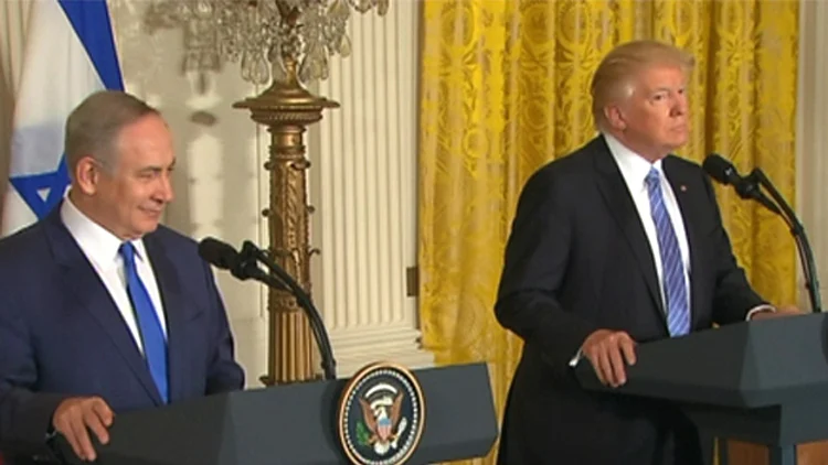 בנימין נתניהו ודונאלד טראמפ