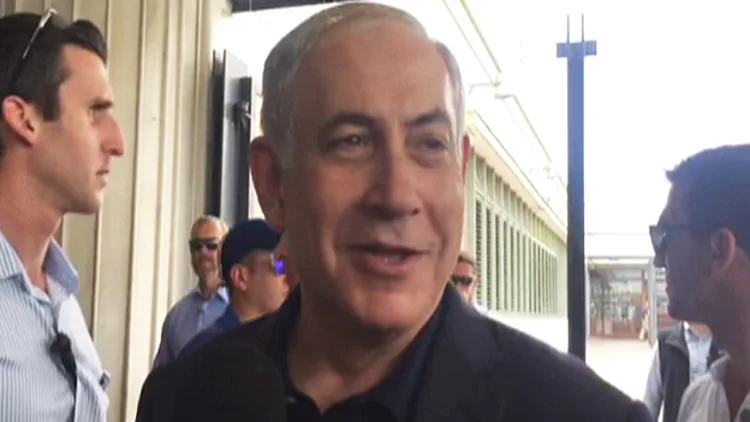 ביבי מתלוצץ על הקנגרו באוסטרליה