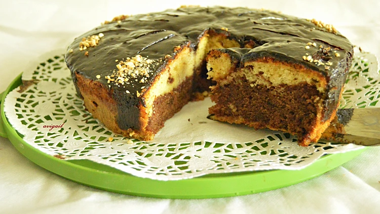 עוגת חצי נוטלה חצי קוקוס | רשת 13