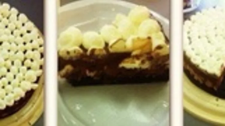 עוגת מוס שוקולד ותפוחים | רשת 13