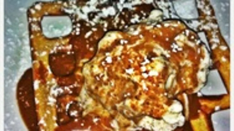 וופל בלגי בשילוב טופי | רשת 13