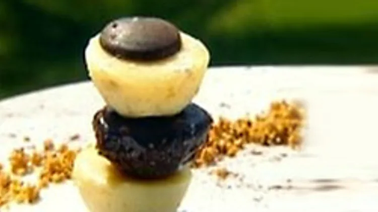 טראפלס שוקולד לבן ושחור