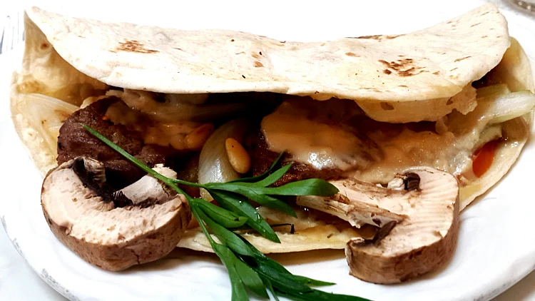 נתחי אנטרקוט על טורטייה עם חציל קלוי | רשת 13