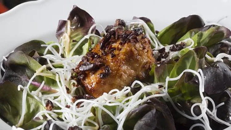 סלמון קריספי ברוטב סויה