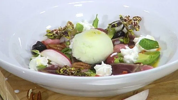 טונה צרובה וסורבה וואסבי