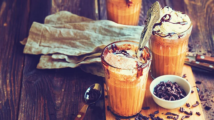 משקה שוקולטה קר