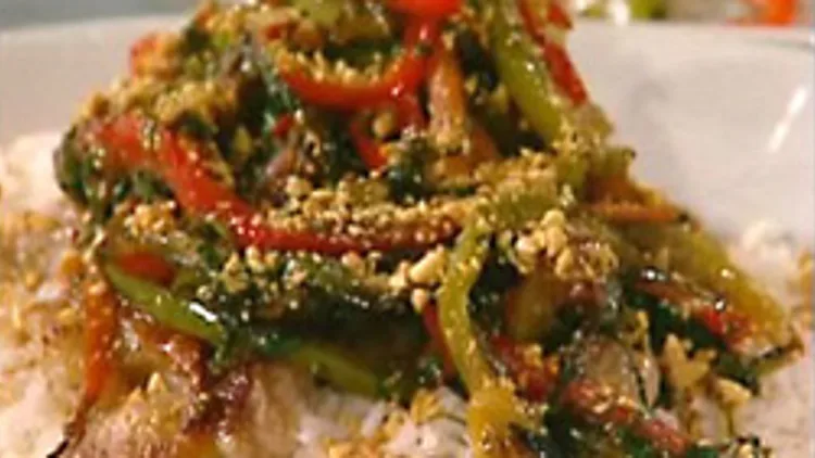 כרעיים עם ירקות צלויים