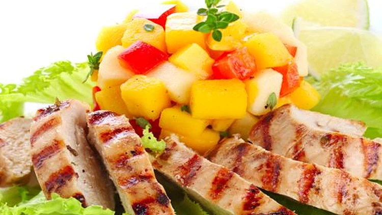 חזה עוף צלוי בגריל