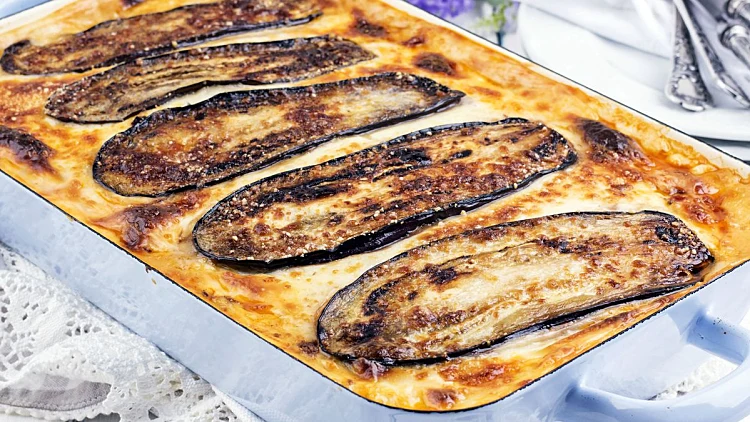 מאפה חצילים ואורז אדום | רשת 13