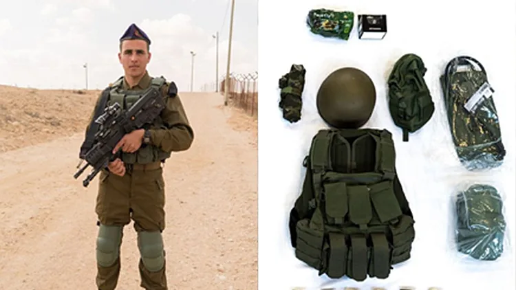 חלוקת הציוד החדש ללוחמי גבעתי