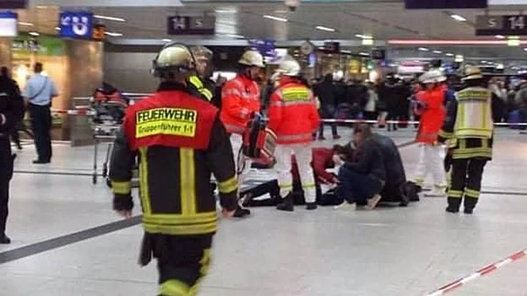 זירת האירוע בדיסלדורף