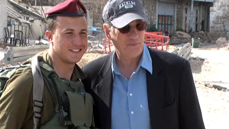 הביקור של ריצ'רד גיר בחברון