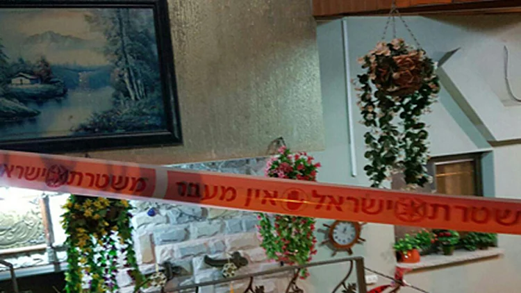 זירת הרצח בנצרת