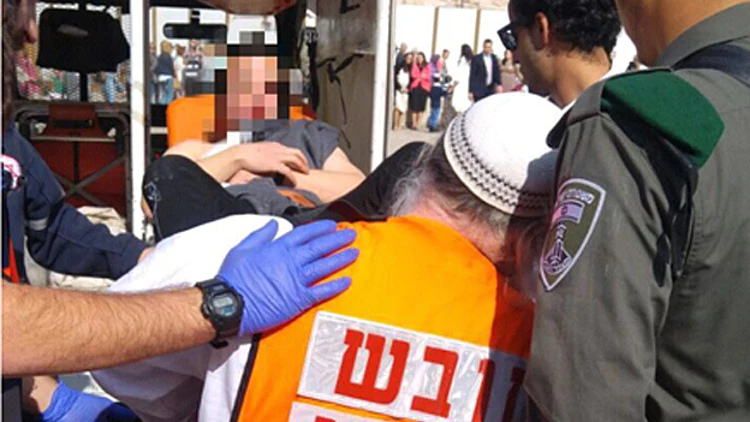 הפצועים פונו לקבלת טיפול