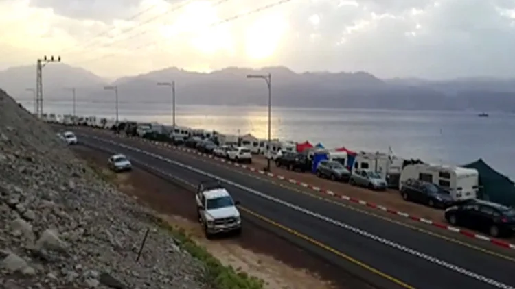 כך נראה החוף לאחר ההנחייה