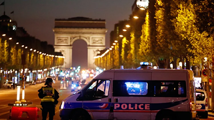 זירת הפיגוע. פריז